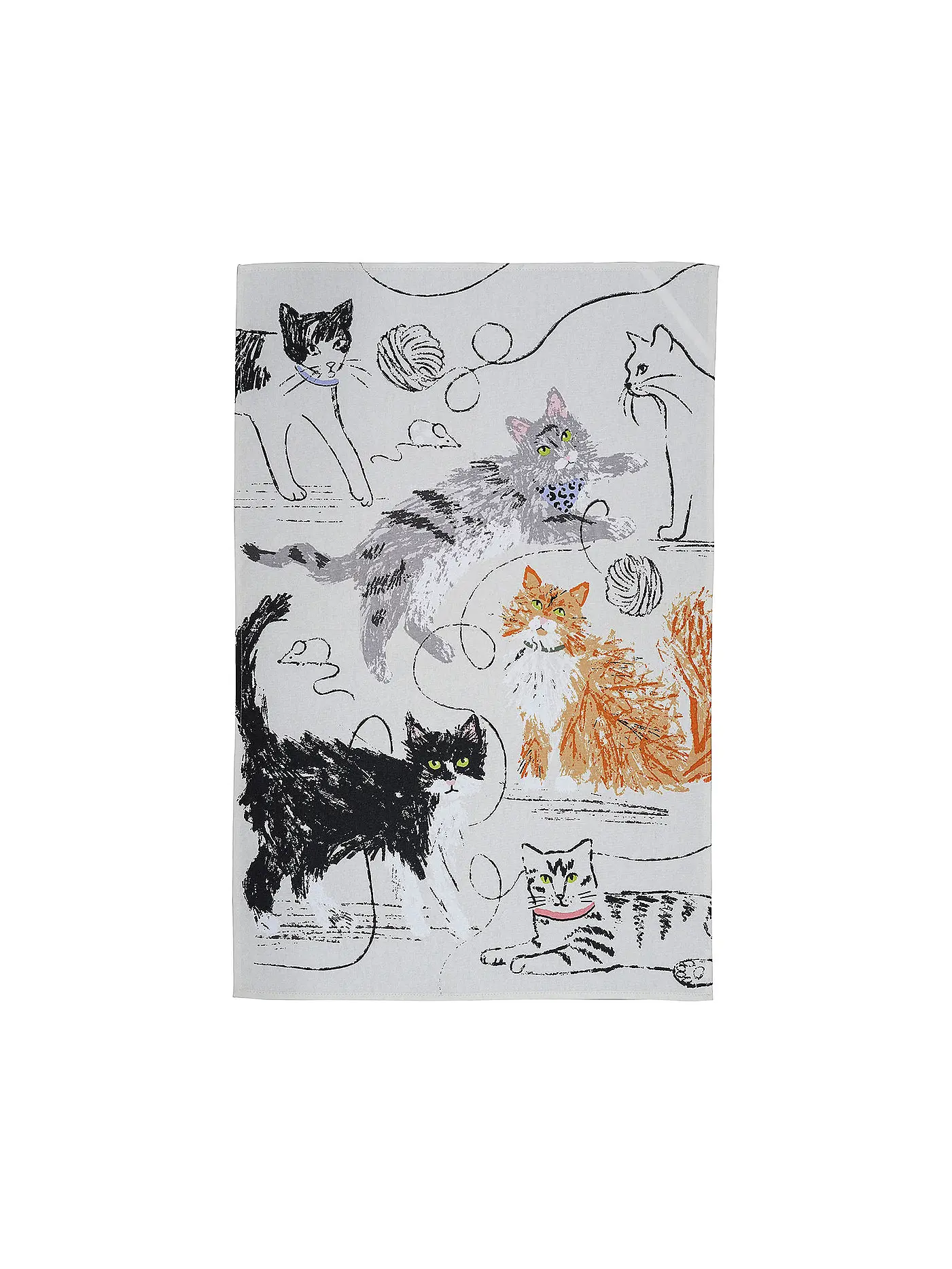 ULSTER WEAVERS | Geschirrtuch Cotton 45x75cm Feline Friends | 